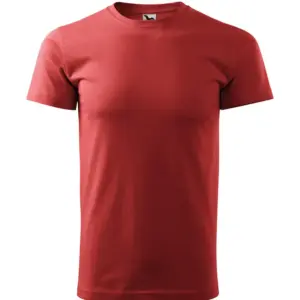 Férfi környakas póló, terra, 160 g/m²