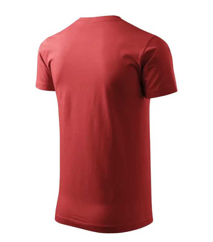 Férfi környakas póló, terra, 160 g/m² – kép 4