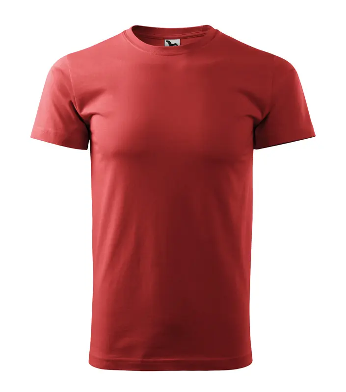 Férfi környakas póló, terra, 160 g/m²
