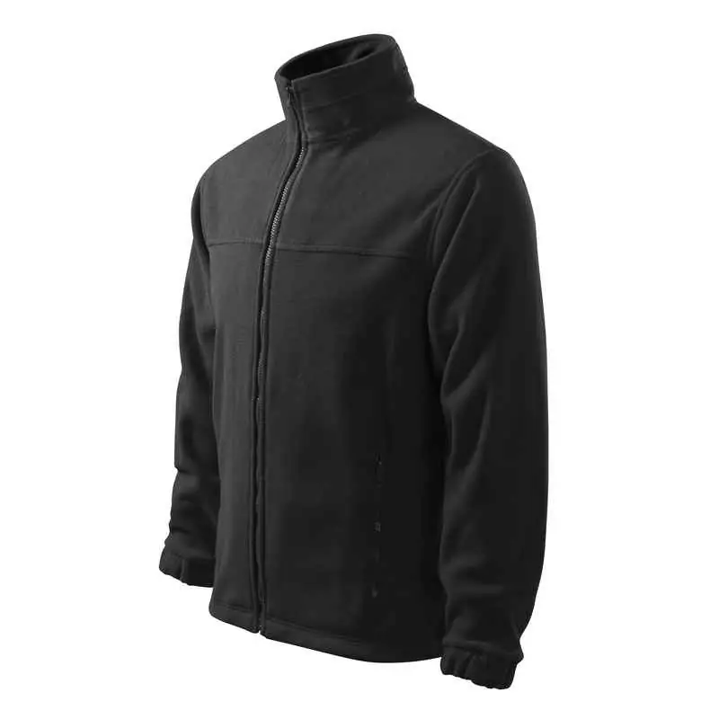 Férfi polár pulóver, ebony gray, 280 g/m² – kép 3