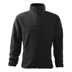 Férfi polár pulóver, ebony gray, 280 g/m²
