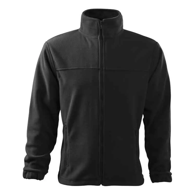 Férfi polár pulóver, ebony gray, 280 g/m²