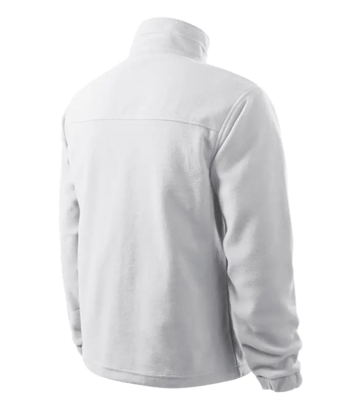 Férfi polár pulóver, fehér, 280 g/m² – kép 4
