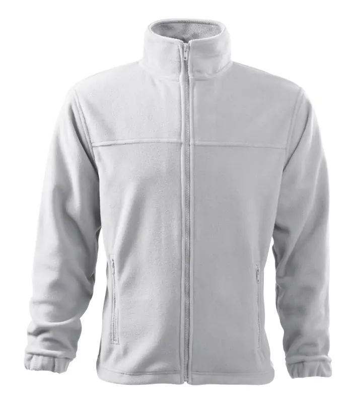Férfi polár pulóver, fehér, 280 g/m²