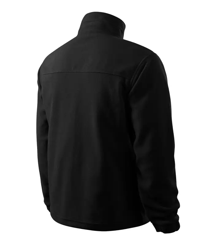 Férfi polár pulóver, fekete, 280 g/m² – kép 4
