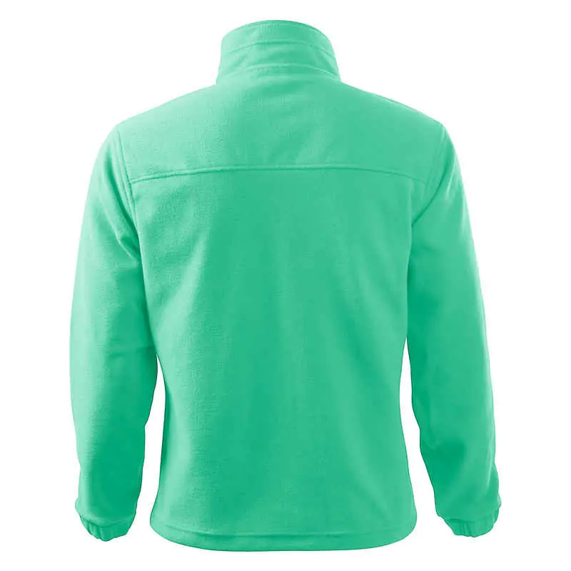 Férfi polár pulóver, menta, 280 g/m² – kép 2
