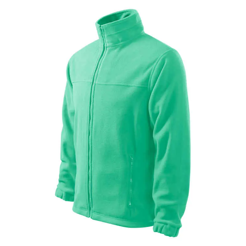 Férfi polár pulóver, menta, 280 g/m² – kép 3
