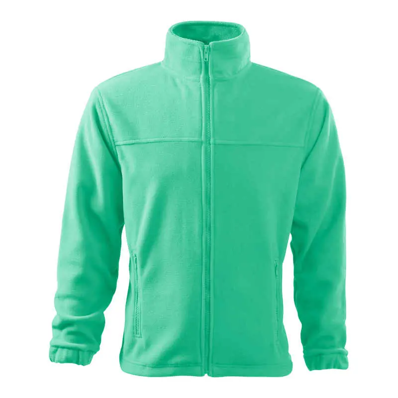 Férfi polár pulóver, menta, 280 g/m²