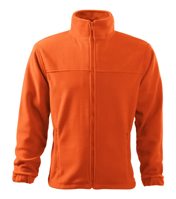 Férfi polár pulóver, narancs, 280 g/m²