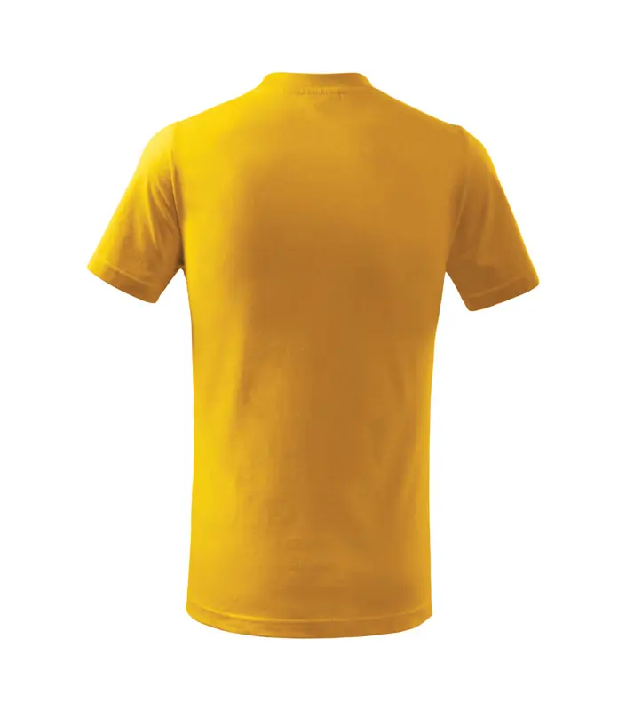 Gyerek póló, sárga, 160g/m² – kép 2