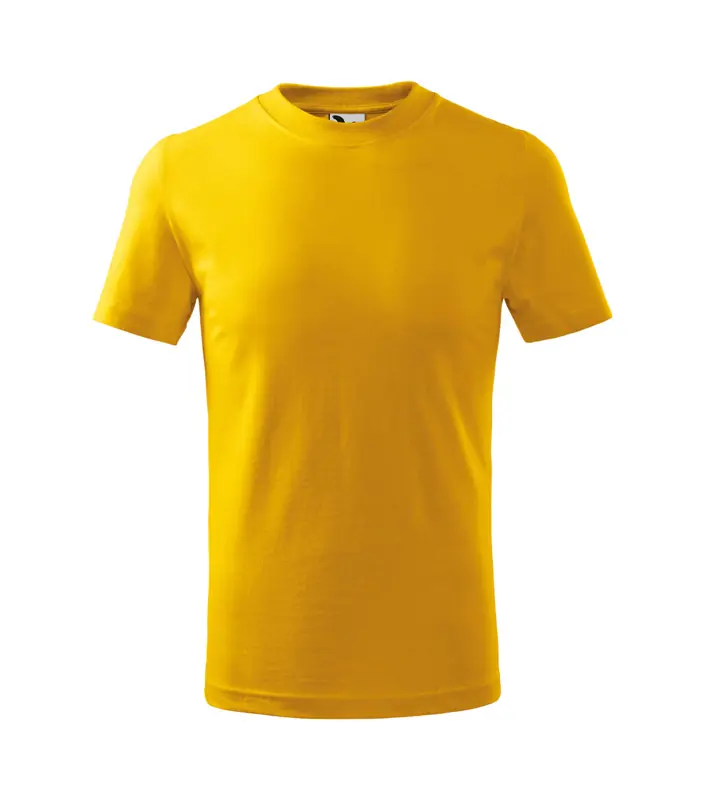 Gyerek póló, sárga, 160g/m²