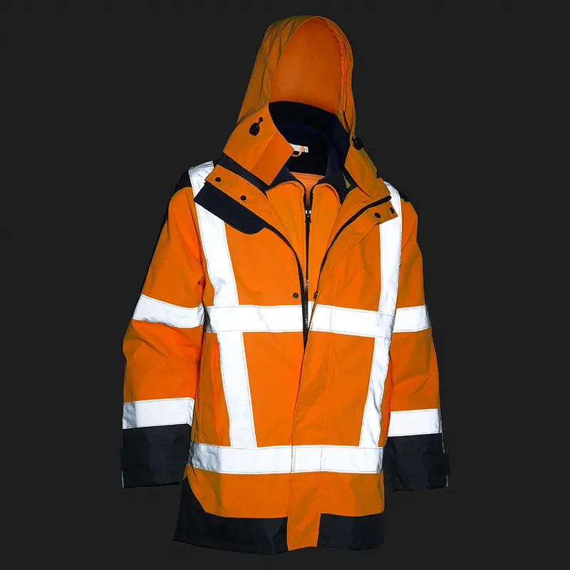 Jól-láthatósági multifunkciós télikabát és softshell dzseki – kép 5