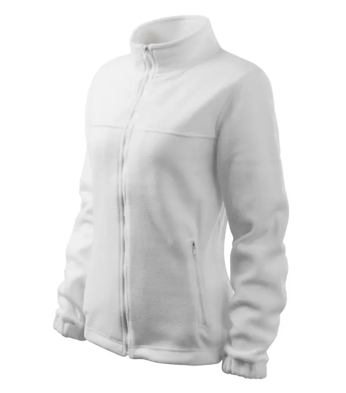 Női polár pulóver, fehér, 280 g/m² – kép 3