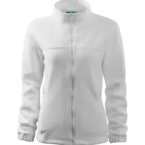 Női polár pulóver, fehér, 280 g/m²