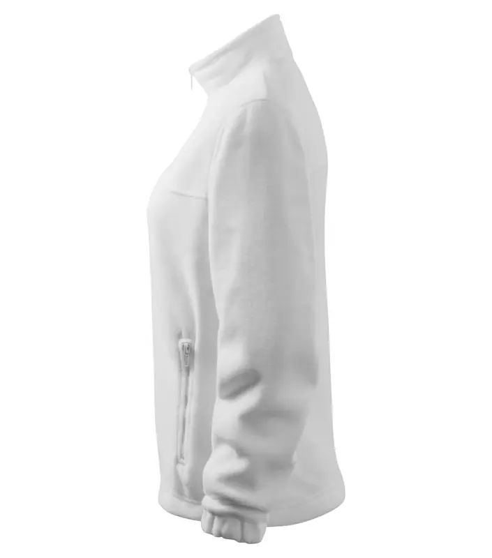 Női polár pulóver, fehér, 280 g/m² – kép 5