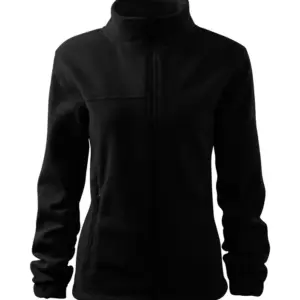 Női polár pulóver, fekete, 280 g/m²
