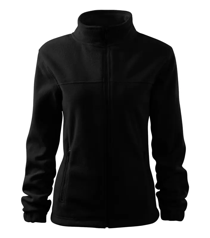 Női polár pulóver, fekete, 280 g/m²