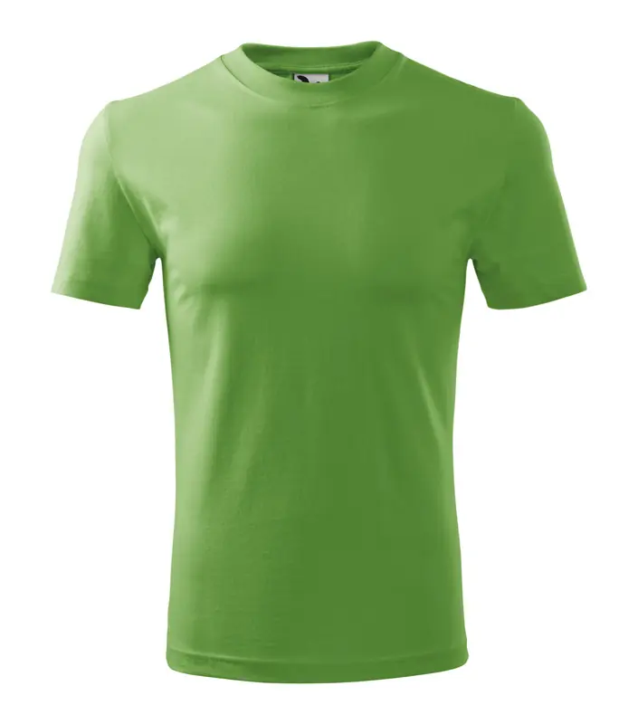 Unisex környakas póló, borsózöld, 200 g/m²