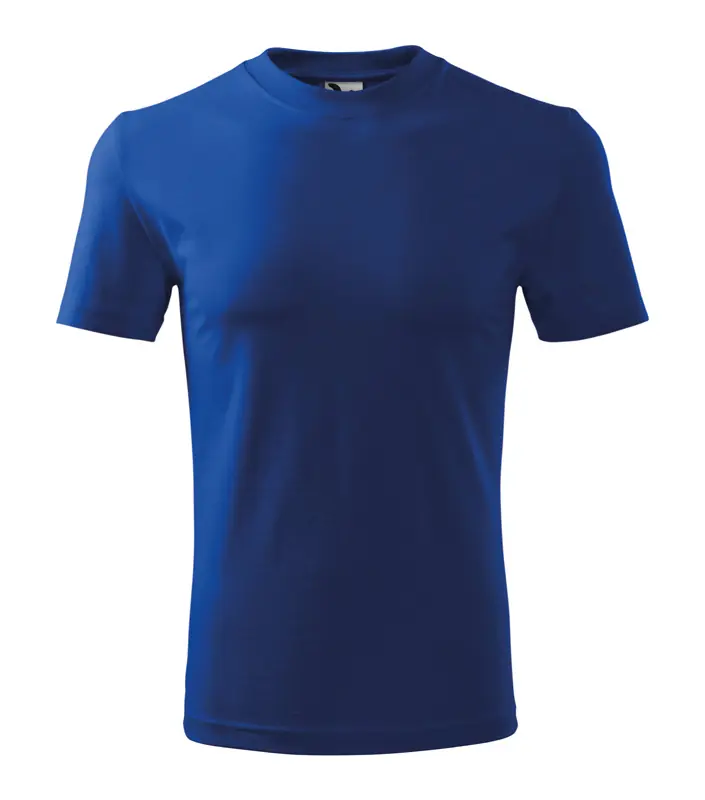 Unisex környakas póló, királykék, 200 g/m²