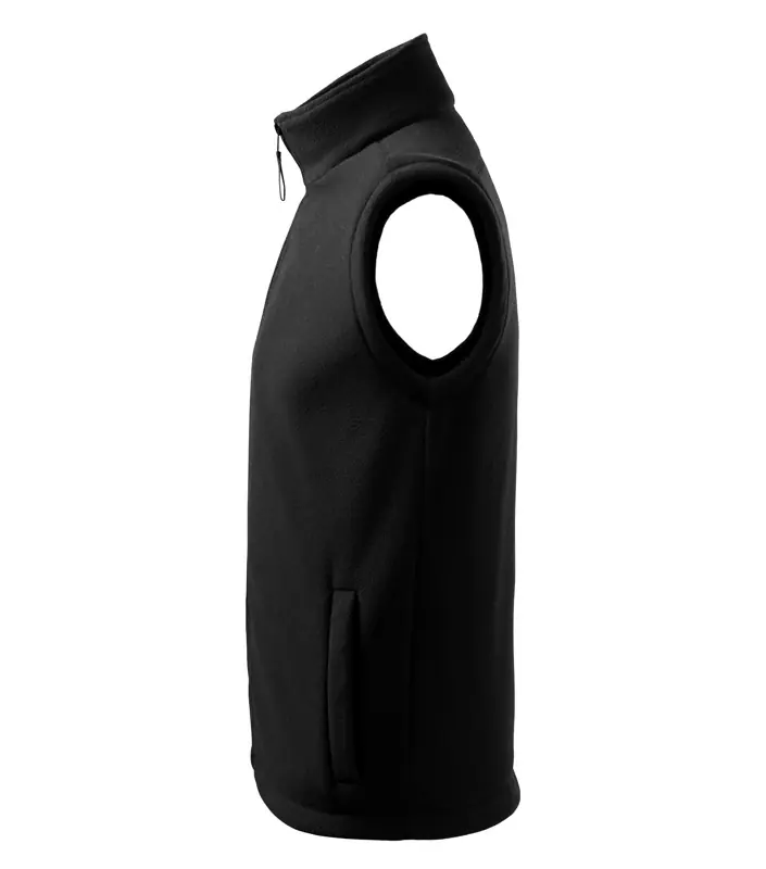 Unisex polár mellény, fekete, 280 g/m² – kép 5