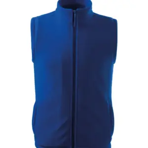 Unisex polár mellény, királykék, 280 g/m²