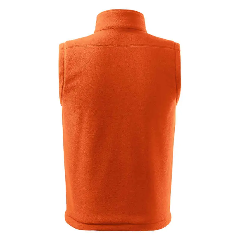 Unisex polár mellény, narancssárga, 280 g/m² – kép 2