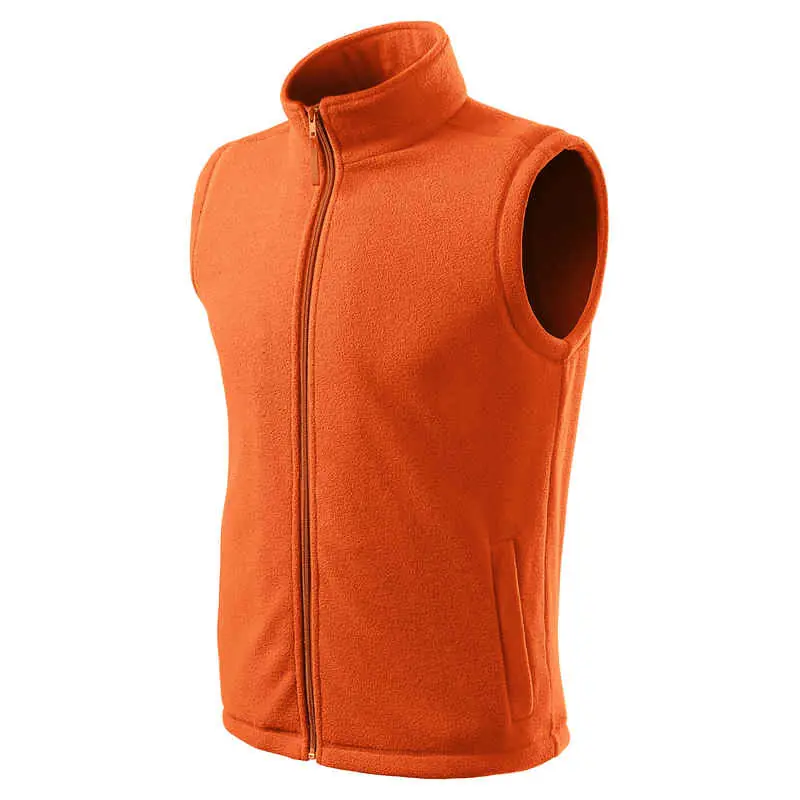 Unisex polár mellény, narancssárga, 280 g/m² – kép 3