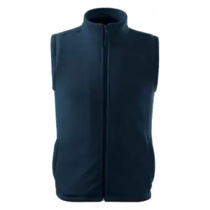 Unisex polár mellény, tengerészkék, 280 g/m²