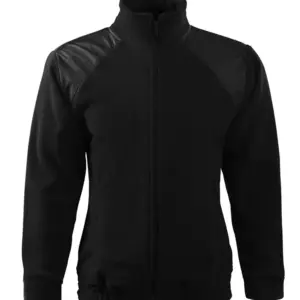 Unisex polár pulóver, fekete, 360 g/m²