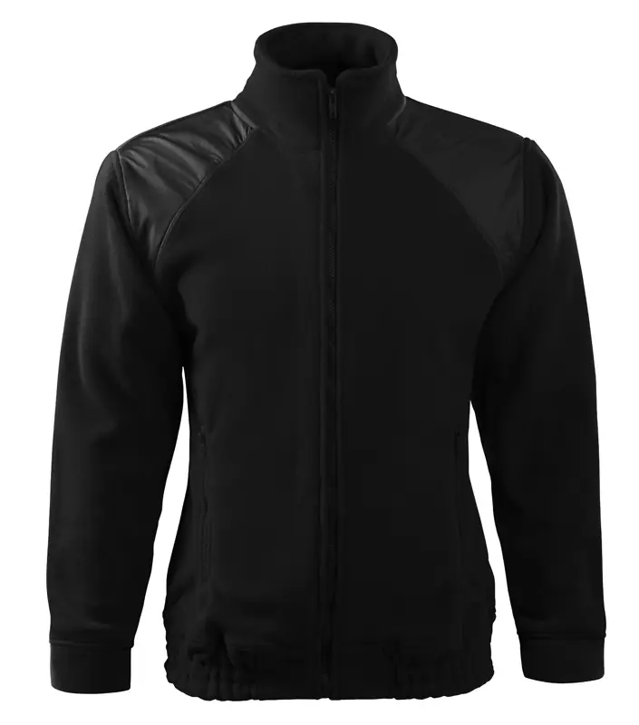 Unisex polár pulóver, fekete, 360 g/m²