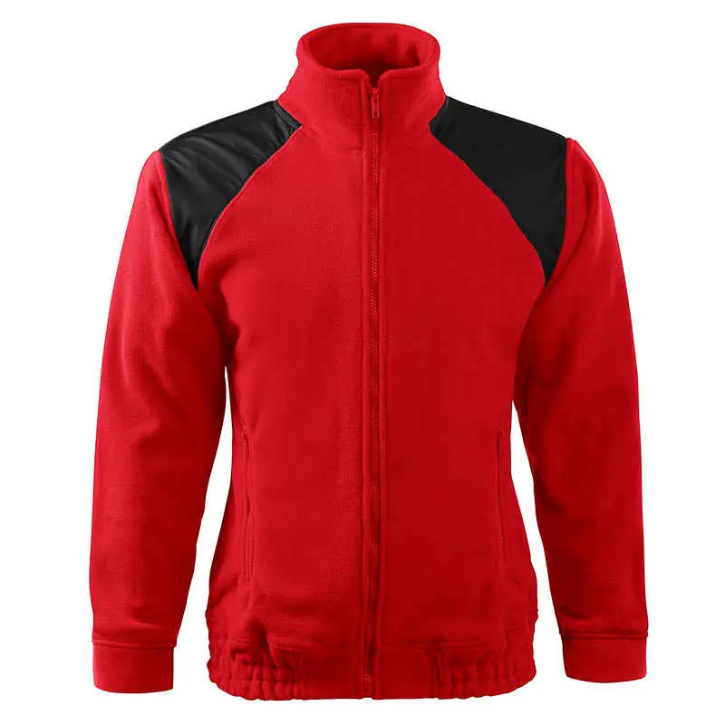 Unisex polár pulóver, piros, 360 g/m²