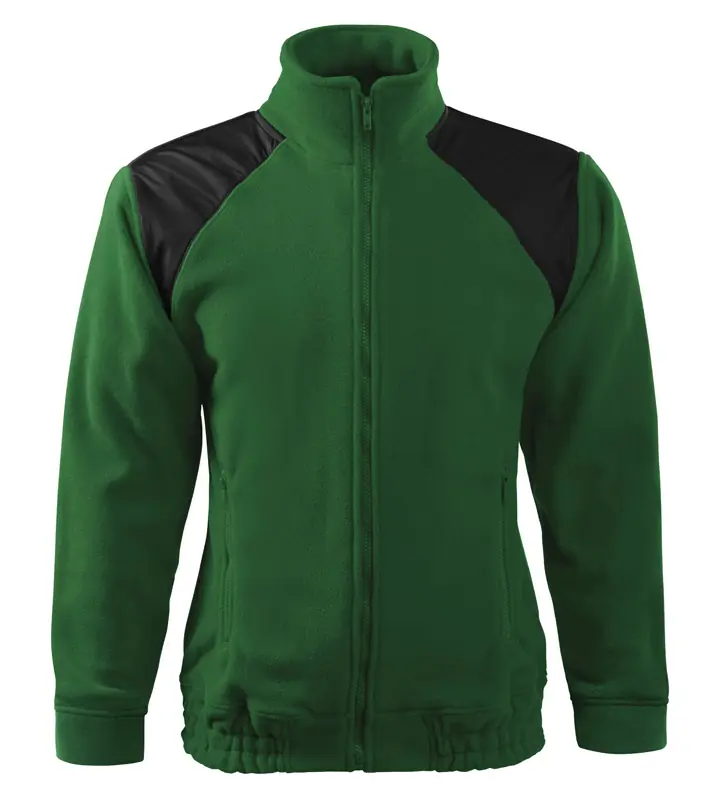 Unisex polár pulóver, üvegzöld, 360 g/m²